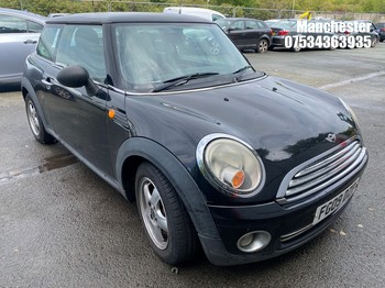 Location: Manchester - 2009 MINI ONE 3 Door Hatchback REG: FG09DZP, 1397 Petrol, 6 Speed Manual Petrol, Former Keepers: 8, Keys: No, MOT Expiry date: 24/04/2027