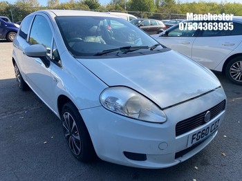 Location: Manchester - 2010 FIAT GRANDE PUNTO SOUND 3 Door Hatchback REG: FG60CZZ, 1368 Petrol, 5 Speed Manual Petrol, Former Keepers: 5, Keys: No, MOT Expiry date: 07/07/2026