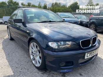 Location: Manchester - 2005 BMW 320D SPORT AUTO 4 Door Saloon REG: CV05ETZ, 1995 Diesel, 5 Speed Auto Diesel, Former Keepers: 1, Keys: No, MOT Expiry date: 28/05/2027