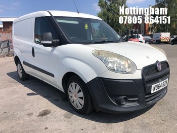 Location: Nottingham - 2014 FIAT DOBLO 16V MULTIJET PANEL VAN REG: WU64RZM, 1248cc DIESEL, 5 SPEED MANUAL DIESEL, Former Keepers: 5, Keys: Yes, MOT Expiry date: 19/02/2027