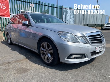 Location: BELVEDERE - 2010 MERCEDES-BENZ E250 BLUE-CY AGARDE CDI A Estate REG: S23WHB, 2143cc Diesel, 5 Speed Auto Diesel, Former Keepers: 5, Keys: No, MOT: Expiry date22.12.2026
