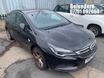 Location: BELVEDERE - 2017 VAUXHALL ASTRA SRI ECOFLEX S/S 5 Door Hatchback REG: YP67WZC, 999cc Petrol, 5 Speed Manual Petrol, Former Keepers: 5, Keys: No, MOT: Expiry date13.06.2026