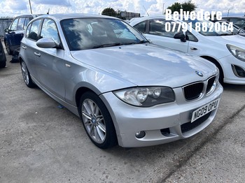 Location: BELVEDERE - 2009 BMW 118D M SPORT AUTO 5 Door Hatchback REG: NG09OPU, 2000cc Diesel, 6 Speed Auto Diesel, Former Keepers: 5, Keys: No, MOT: Expiry date30/07/2027