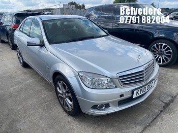 Location: BELVEDERE - 2010 MERCEDES-BENZ C180 BLUE-CY ELEG CGI A 4 Door Saloon REG: KY10OEZ, 1796cc Petrol, 5 Speed Auto Petrol, Former Keepers: 5, Keys: No, MOT: Expiry date04/05/2027