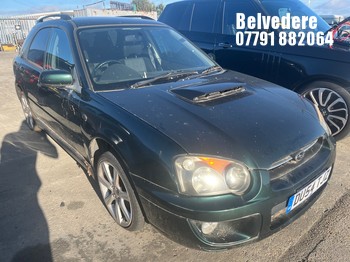 Location: Belvedere - 2004 SUBARU IMPREZA GX SPORT AWD 5 DOOR HATCHBACK REG: DU54TJZ, 1994cc PETROL, 5 SPEED MANUAL PETROL, Former Keepers: 9, Keys: Yes, MOT Expiry date: 29.04.2025