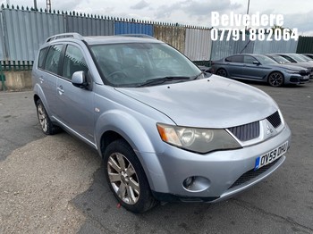 Location: Belvedere - 2009 MITSUBISHI OUTLANDER ELEGANCE DI-D Estate REG: OV59DHU, Keys: No, MOT Expiry date: 23/10/2021, 1968 Diesel, 6 Speed Manual Diesel, Former Keepers: 7