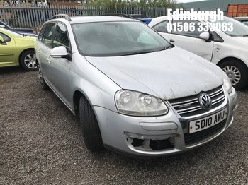 Location: Edinburgh - 2010 VOLKSWAGEN GOLF BLUEMOTION TDI Estate REG: SD10AWU, Keys: No, MOT Expiry date: 04/04/2024, 1896 Diesel, 5 Speed Manual Diesel, Former Keepers: 3