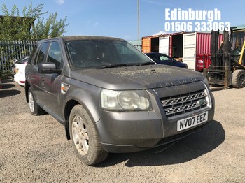 Location: Edinburgh - 2007 LAND ROVER FREELANDER S TD4 Estate REG: NV07EEZ, Keys: No, MOT Expiry date: 24/04/2024, 2179 Diesel, 6 Speed Manual Diesel, Former Keepers: 7