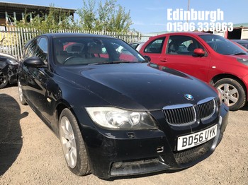 Location: Edinburgh - 2006 BMW 335D M SPORT A 4 Door Saloon REG: BD56UYK, Keys: No, MOT Expiry date: 20/04/2025, 2993 Diesel, 6 Speed Auto Diesel, Former Keepers: 2