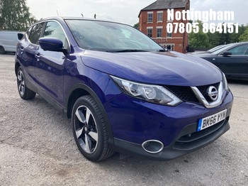 Location: Nottingham - 2016 NISSAN QASHQAI N-CONNECTA DCI 5 DOOR HATCHBACK REG: BK66VYN, 1461cc DIESEL, 6 SPEED MANUAL DIESEL, Former Keepers: 1, Keys: Yes, MOT Expiry date: 19/11/2026