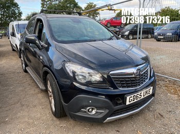 Location: Mitcham - 2015 VAUXHALL MOKKA SE S/S 5 Door Hatchback REG: GD65UKE, Keys: No, MOT Expiry date: 10/07/2025, 1598 Petrol, 5 Speed Manual Petrol, Former Keepers: 3