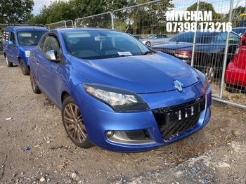 Location: Mitcham - 2011 RENAULT MEGANE GT LINE TOMTOM TCE Coupe REG: SA11AEV, Keys: No, MOT Expiry date: 12/02/2027, 1397 Petrol, 6 Speed Manual Petrol, Former Keepers: 8
