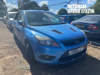 Location: Mitcham - 2010 FORD FOCUS ZETEC 100 5 Door Hatchback REG: CE10LLT, Keys: No, MOT Expiry date: 21/12/2025, 1596 Petrol, 5 Speed Manual Petrol, Former Keepers: 10