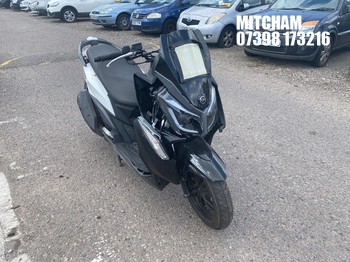 Location: Mitcham - 2022 SYM JET 14 125 AC E5 Motorcycle REG: EF71KTN, Keys: No, MOT Expiry date: 14/04/2027, 125 Petrol, AUTOMATIC, Former Keepers: 4