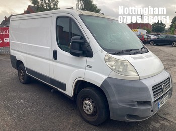 Location: Nottingham - 2009 FIAT DUCATO 30 100 M-JET SWB Panel Van REG: YN58OXK, Keys: Yes, MOT Expiry date: 27/03/2025, 2198 Diesel, 5 Speed Manual Diesel, Former Keepers: 3