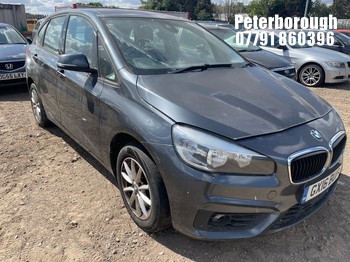 Location: Peterborough - 2016 BMW 218D SE 5 Door Hatchback REG: GX16BUP, Keys: No, MOT Expiry date: 05/08/2024, 1995 Diesel, 6 Speed Manual Diesel, Former Keepers: 3