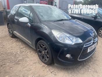 Location: Peterborough - 2014 CITROEN DS3 DSTYLE + E-HDI 3 Door Hatchback REG: YB14AHL, Keys: No, MOT Expiry date: 22/08/2024, 1560 Diesel, 5 Speed Manual Diesel, Former Keepers: 3