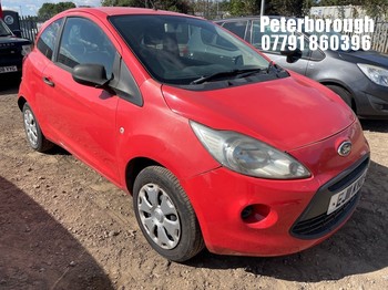 Location: Peterborough - 2011 FORD KA STUDIO 3 Door Hatchback REG: EJ11KVU, Keys: No, MOT Expiry date: 02/04/2026, 1242 Petrol, 5 Speed Manual Petrol, Former Keepers: 5