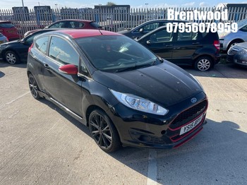 Location: Brentwood - 2015 FORD FIESTA ZETEC S BLACK EDIT 3 Door Hatchback REG: YS15BPY, Keys: No, MOT Expiry date: 17.09.2026, 998 Petrol, 5 Speed Manual Petrol, Former Keepers: 4