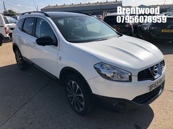 Location: Brentwood - 2013 NISSAN QASHQAI +2 360 4X4 CVT 5 Door Hatchback REG: BF63FKJ, Keys: No, MOT Expiry date: 09.02.2027, 1997 Petrol, Variable Speed Auto Petrol, Former Keepers: 4