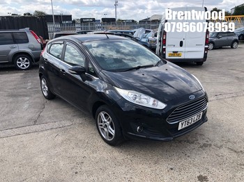 Location: Brentwood - 2013 FORD FIESTA ZETEC 5 Door Hatchback REG: YT63LZB, Keys: No, MOT Expiry date: 24/03/2027, 1242 Petrol, 5 Speed Manual Petrol, Former Keepers: 8