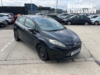 Location: Brentwood - 2010 FORD FIESTA EDGE 60 5 Door Hatchback REG: AV10NPO, Keys: No, MOT Expiry date: 26.06.2025, 1242 Petrol, 5 Speed Manual Petrol, Former Keepers: 5