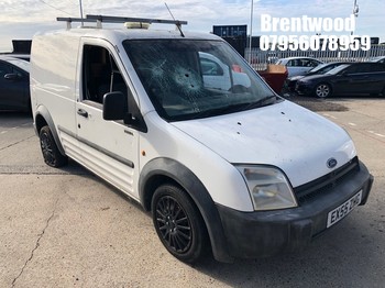 Location: Brentwood - 2005 FORD TRAN CONNECT L 200 TD SWB Panel Van REG: EX55ZHG, Keys: No, MOT Expiry date: 12/05/2025, 1753 Diesel, 5 Speed Manual Diesel, Former Keepers: 10