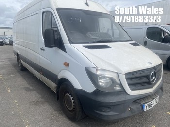 Location: South Wales - 2014 MERCEDES-BENZ SPRINTER 310 CDI Panel Van REG: YH64TZW, 2143 Diesel, 6 Speed Manual Diesel, Former Keepers: 3, Keys: Yes, MOT Expiry date: 11/06/2025