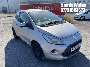 Location: South Wales - 2009 FORD KA STYLE 5 Door Hatchback REG: MX09UCR, Keys: No, MOT Expiry date: 21/04/2026, 1242 Petrol, 5 Speed Manual Petrol, Former Keepers: 7