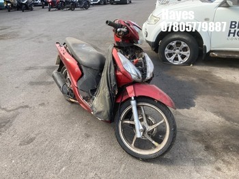 NOTE: ATF Registered Buyers ONLY - Location: Hayes - 2018 HONDA NSC 110 MPDH Motorcycle REG: KM18UYZ, Keys: No, MOT Expiry date: 22/08/2024, Automatic, Former Keepers: 5