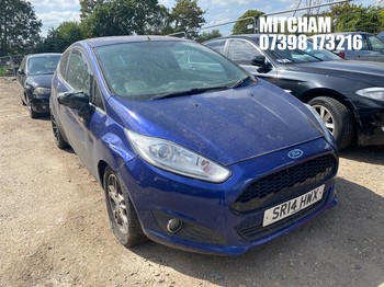 Location: Mitcham - 2014 FORD FIESTA ZETEC 3 Door Hatchback REG: SR14HWX, Keys: No, MOT Expiry date: 18/08/2025, 1242 Petrol, 5 Speed Manual Petrol, Former Keepers: 3