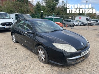 NOTE: ATF Registered Buyers ONLY - Location: Brentwood - 2008 RENAULT LAGUNA EXPRESSION DCI 150 5 Door Hatchback REG: WD08CRU, Keys: No, MOT Expiry date: 10/02/2026, 6 Speed Manual, Former Keepers: 4