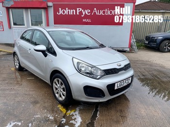 Location: Hull - 2013 KIA RIO 1 AIR 5 DOOR HATCHBACK REG: LG13FZZ, 1248cc PETROL, 5 SPEED MANUAL PETROL, Former Keepers: 3, Keys: Yes, MOT Expiry date: 30/07/2026