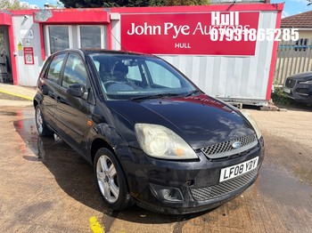 Location: Hull - 2008 FORD FIESTA ZETEC CLIMATE 5 Door Hatchback REG: LF08YDY, Keys: No, MOT Expiry date: 08/05/2027, 1388 Petrol, 5 Speed Manual Petrol, Former Keepers: 10