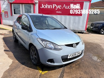 Location: Hull - 2009 MAZDA 2 TS2 3 Door Hatchback REG: FX09ZHA, Keys: No, MOT Expiry date: 13/05/2025, 1349 Petrol, 5 Speed Manual Petrol, Former Keepers: 5