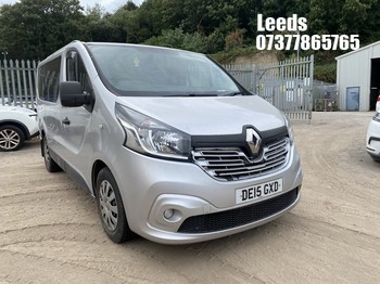 Location: Leeds - 2015 RENAULT TRAFIC SL27 BUSINESS + DC Panel Van REG: DE15GXD, Keys: No, MOT Expiry date: 24-05-2026, 1598 Diesel, 6 Speed Manual Diesel, Former Keepers: 5