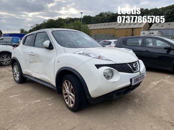 Location: Leeds - 2012 NISSAN JUKE TEKNA 5 Door Hatchback REG: KM61RTU, Keys: No, MOT Expiry date: 16-11-2024, 1598 Petrol, 5 Speed Manual Petrol, Former Keepers: 3