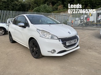 Location: Leeds - 2012 PEUGEOT 208 ALLURE 3 Door Hatchback REG: YX62SKK, Keys: No, MOT Expiry date: 03-03-2027, 1397 Petrol, 5 Speed Manual Petrol, Former Keepers: 4