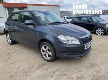 Location: Leeds - 2012 SKODA FABIA SE 12V 5 Door Hatchback REG: MW12MHJ, Keys: No, MOT Expiry date: 14-07-2026, 1198 Petrol, 5 Speed Manual Petrol, Former Keepers: 4