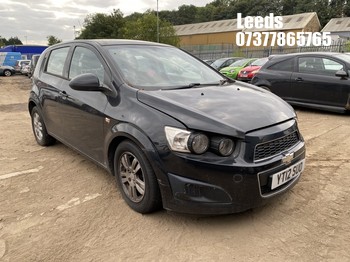 Location: Leeds - 2012 CHEVROLET AVEO LT 5 Door Hatchback REG: YT12SUO, Keys: No, MOT Expiry date: 29-05-2026, 1229 Petrol, 5 Speed Manual Petrol, Former Keepers: 4