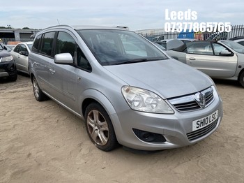Location: Leeds - 2010 VAUXHALL ZAFIRA ENERGY MPV REG: SH10LSC, Keys: No, MOT Expiry date: 14-08-2026, 1598 Petrol, 5 Speed Manual Petrol, Former Keepers: 4