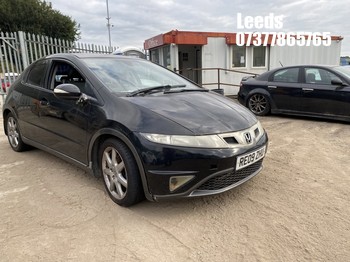 Location: Leeds - 2009 HONDA CIVIC EX I-CTDI 5 Door Hatchback REG: RE09ZHU, Keys: No, MOT Expiry date: 22-01-2026, 2204 Diesel, 6 Speed Manual Diesel, Former Keepers: 11