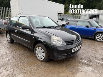 Location: Leeds - 2007 RENAULT CLIO CAMPUS 8V 3 Door Hatchback REG: YB56BUP, Keys: No, MOT Expiry date: 22-03-2026, 1149 Petrol, 5 Speed Manual Petrol, Former Keepers: 3