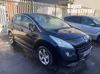 Location: Hayes - 2013 PEUGEOT 3008 ACTIVE HDI 5 Door Hatchback REG: KX63OSK, Keys: No, MOT Expiry date: 09/08/2026, 1560 Diesel, 6 Speed Manual Diesel, Former Keepers: 3