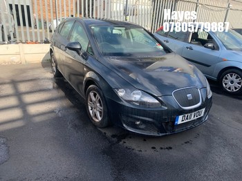 Location: Hayes - 2011 SEAT LEON S COPA CR TDI ECOMOT 5 Door Hatchback REG: DA11VOU, Keys: No, MOT Expiry date: 11/02/2026, 1598 Diesel, 5 Speed Manual Diesel, Former Keepers: 3