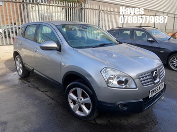 Location: Hayes - 2009 NISSAN QASHQAI ACENTA 5 Door Hatchback REG: BN59NTF, Keys: No, MOT Expiry date: 25/07/2026, 1598 Petrol, 5 Speed Manual Petrol, Former Keepers: 8