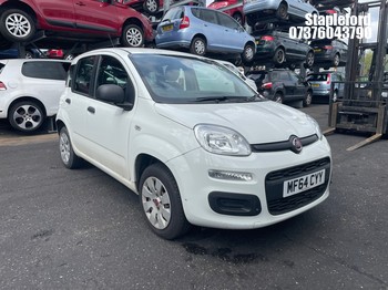 Location: Stapleford - 2014 FIAT PANDA POP 5 Door Hatchback REG: MF64CYY, Keys: No, MOT Expiry date: 13/04/2027, 1242 Petrol, 5 Speed Manual Petrol, Former Keepers: 1