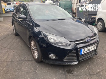 Location: Stapleford - 2011 FORD FOCUS ZETEC TDCI 5 Door Hatchback REG: EJ61PYO, Keys: Yes, MOT Expiry date: 21/11/2026, 1560 Diesel, 6 Speed Manual Diesel, Former Keepers: 7