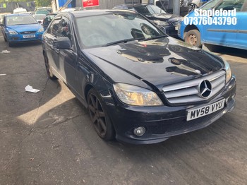 Location: Stapleford - 2008 MERCEDES C220 SPORT CDI A 4 Door Saloon REG: MV58VYU, Keys: Yes, MOT Expiry date: 05/10/2026, 2148 Diesel, 5 Speed Auto Diesel, Former Keepers: 9