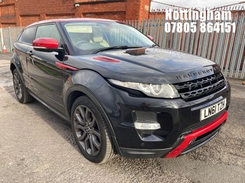 Location: Nottingham - 2011 LAND ROVER RANGE ROVER EVOQUE DYNAMI COUPE REG: LN61TZH, 1999cc PETROL, 6 SPEED AUTO PETROL, Former Keepers: 4, Keys: Yes, MOT Expiry date: 14/02/2027